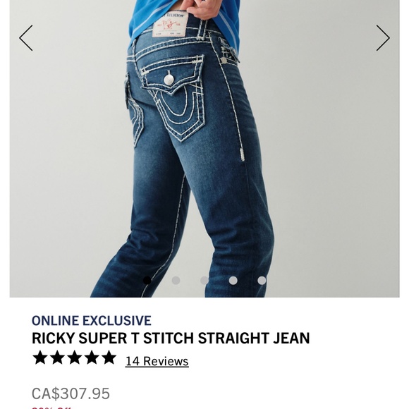 True Religion Jeans - Picture 1 of 4